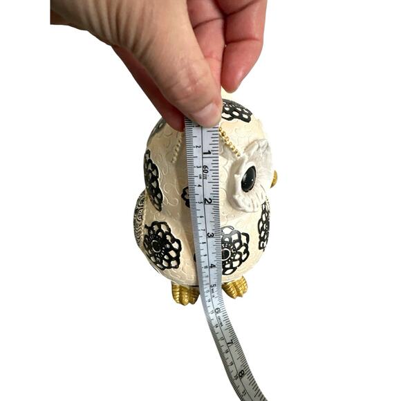 Owl Statue Resin Handicraft Ornaments, Modern Simple Animal Figurines - Picture 8 of 9